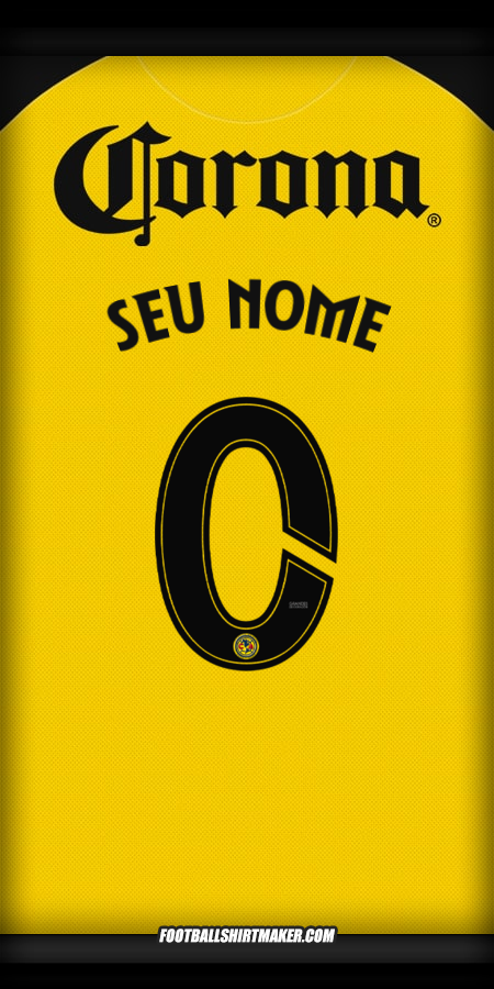 Camisa Club America 2025/2026 -  seu nome - 0