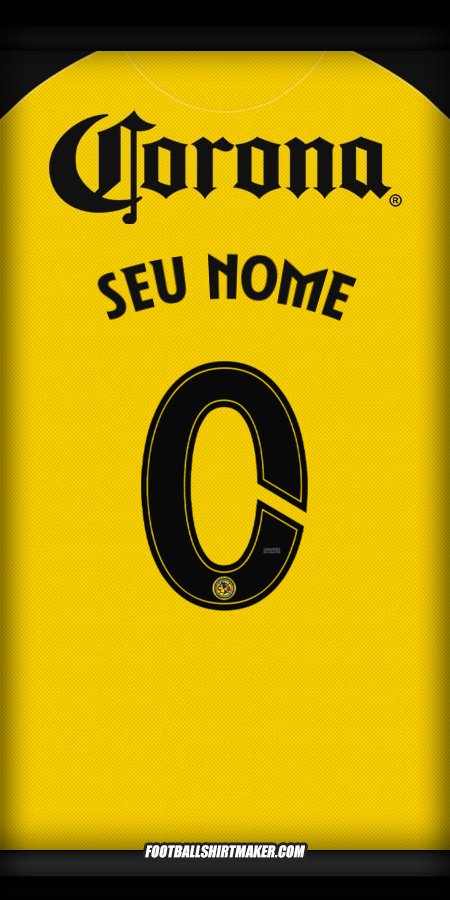 Camisa Club America 2025/2026 -  seu nome - 0