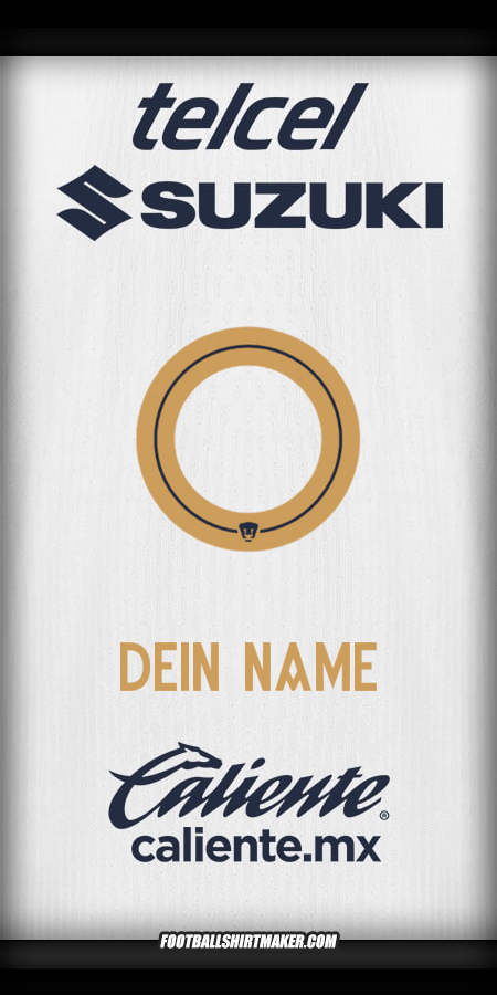 Trikot Pumas UNAM 2025/2026 -  dein name - 0