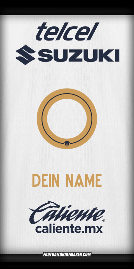 Trikot Pumas UNAM 2025/2026 -  dein name - 0