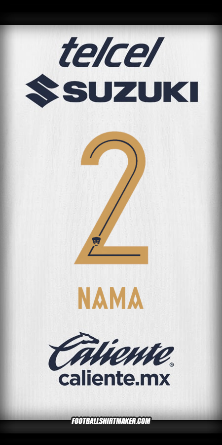 Jersey Pumas UNAM 2025/2026 -  nama - 2