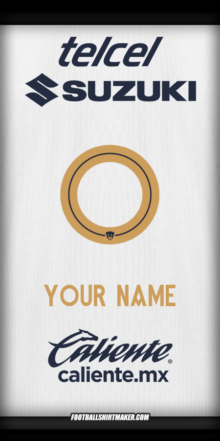 Shirt Pumas UNAM 2025/2026 -  your name - 0