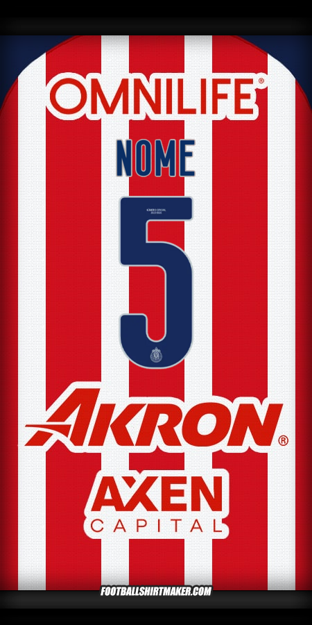 Maglia Guadalajara 2025/2026 -  nome - 5