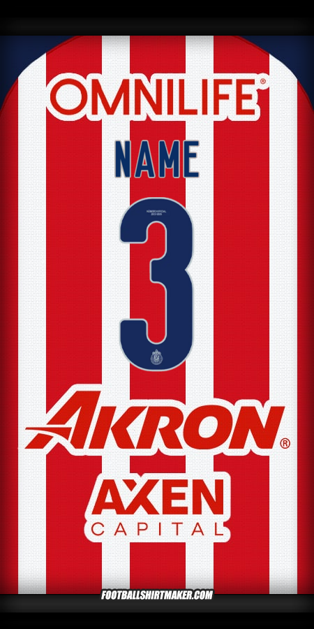 Trikot Guadalajara 2025/2026 -  name - 3
