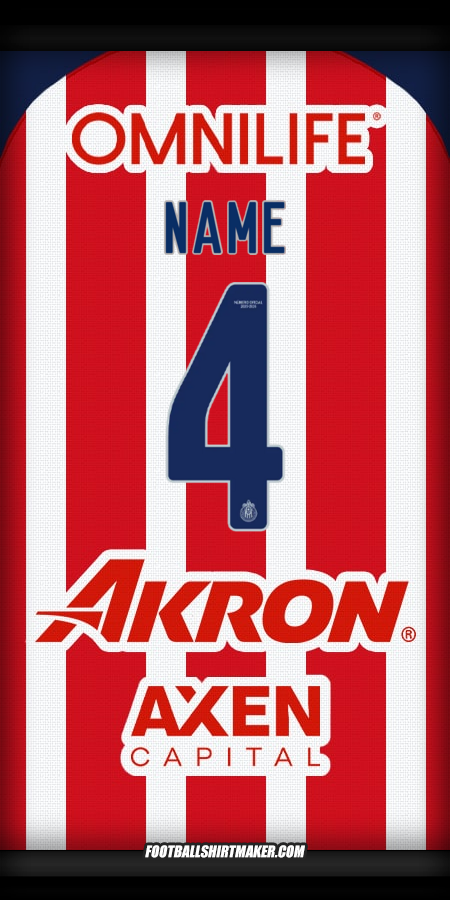 Shirt Guadalajara 2025/2026 -  name - 4