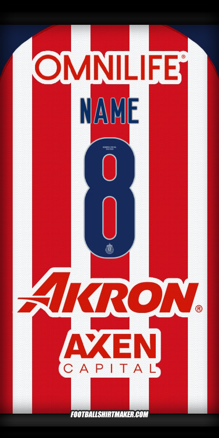 Trikot Guadalajara 2025/2026 -  name - 8