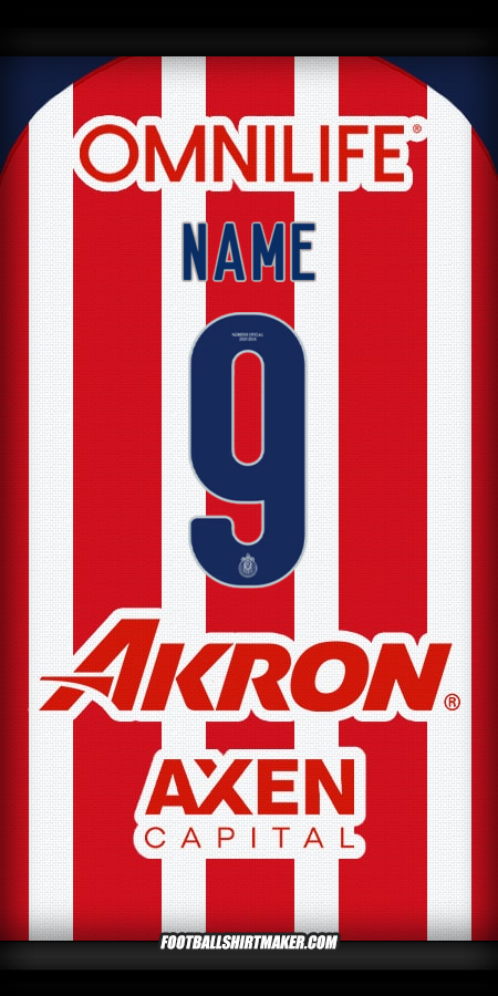 Trikot Guadalajara 2025/2026 -  name - 9