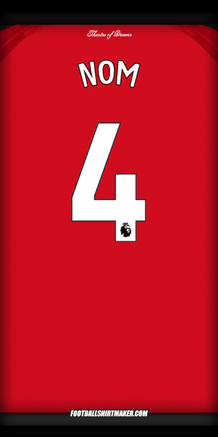 Maillot Manchester United 2025/2026 -  nom - 4