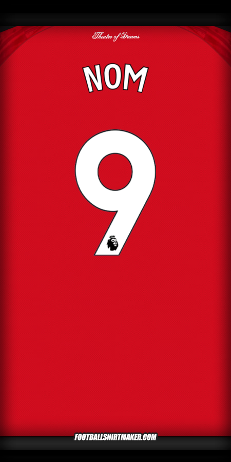 Maillot Manchester United 2025/2026 -  nom - 9