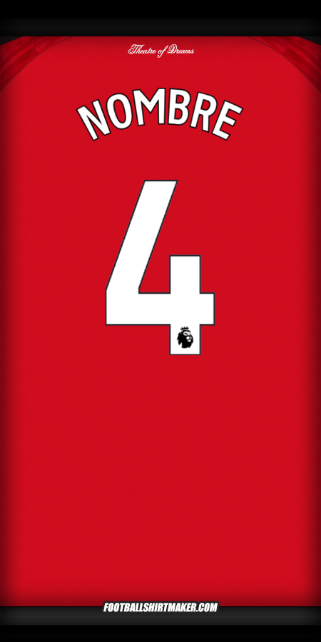 Camiseta Manchester United 2025/2026 -  nombre - 4