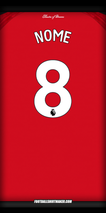 Maglia Manchester United 2025/2026 -  nome - 8