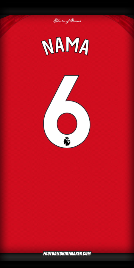 Jersey Manchester United 2025/2026 -  nama - 6