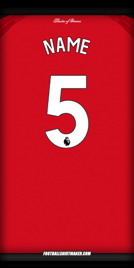 Shirt Manchester United 2025/2026 -  name - 5