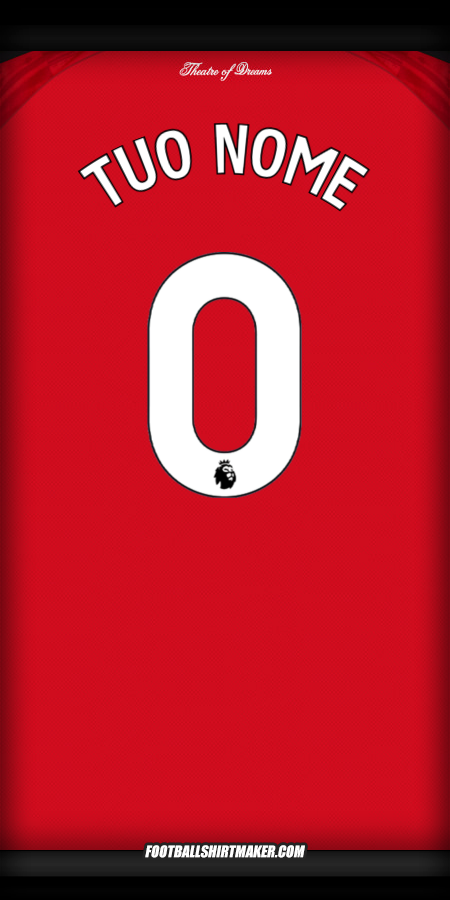 Maglia Manchester United 2025/2026 -  tuo nome - 0