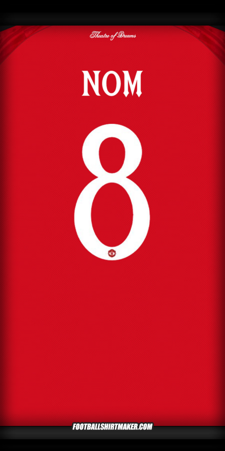 Maillot Manchester United Cup 2025/2026 -  nom - 8