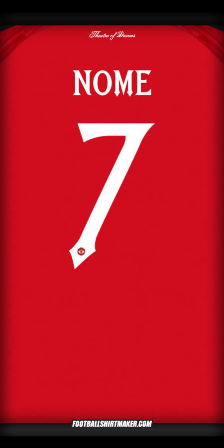Maglia Manchester United Cup 2025/2026 -  nome - 7