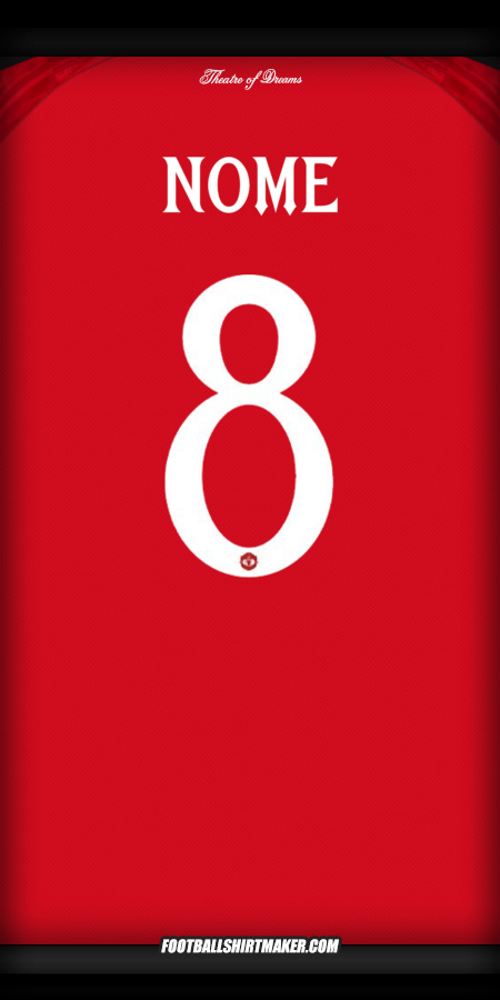 Maglia Manchester United Cup 2025/2026 -  nome - 8