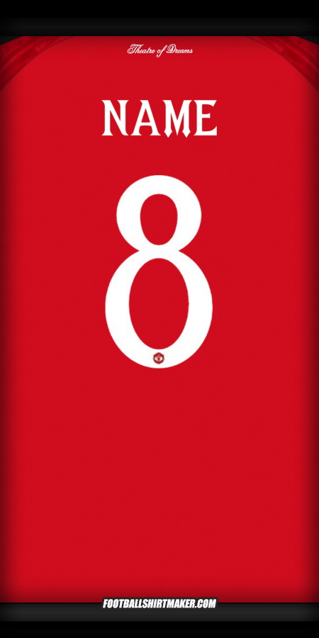 Shirt Manchester United Cup 2025/2026 -  name - 8