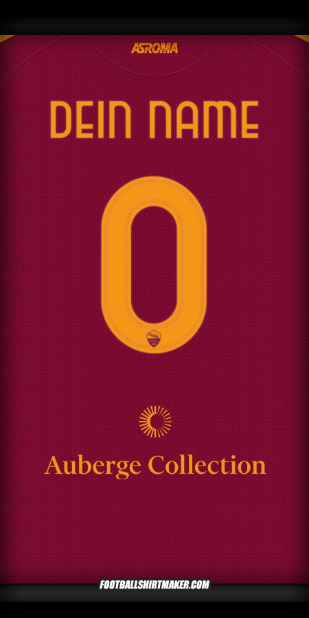 Trikot AS Roma 2025/2026 -  dein name - 0
