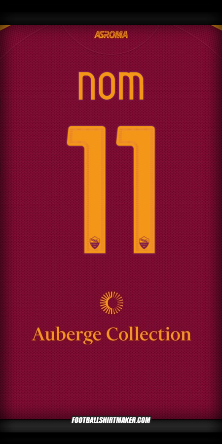 Maillot AS Roma 2025/2026 -  nom - 11