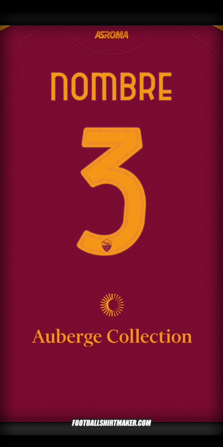 Camiseta AS Roma 2025/2026 -  nombre - 3