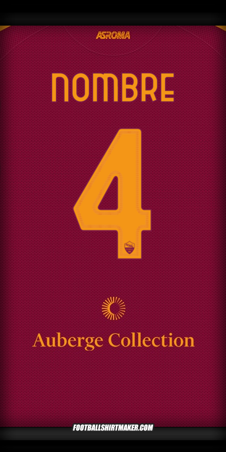 Camiseta AS Roma 2025/2026 -  nombre - 4