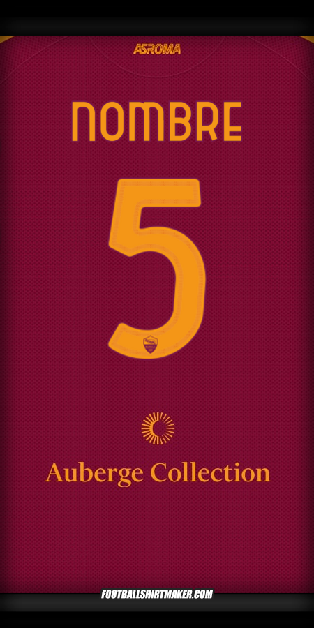Jersey AS Roma 2025/2026 -  nombre - 5