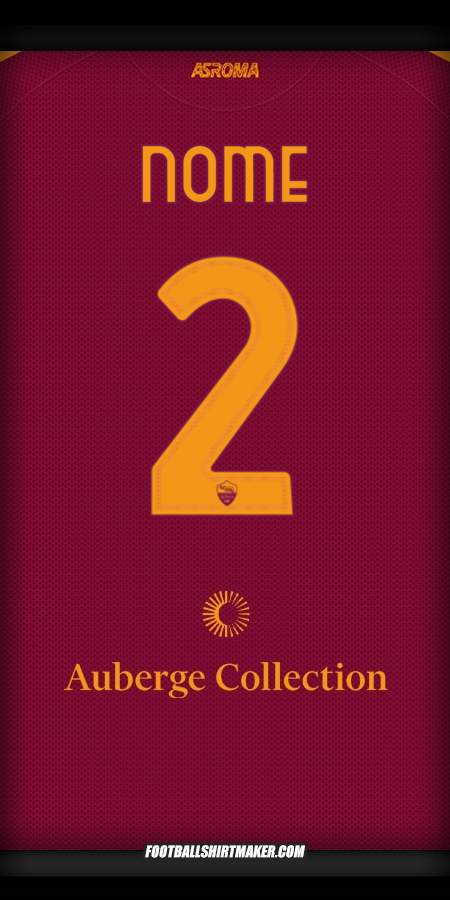 Maglia AS Roma 2025/2026 -  nome - 2