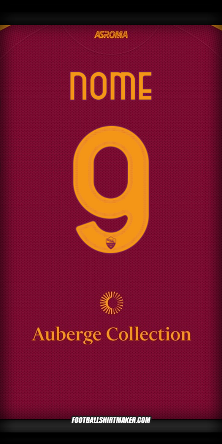 Camisola AS Roma 2025/2026 -  nome - 9