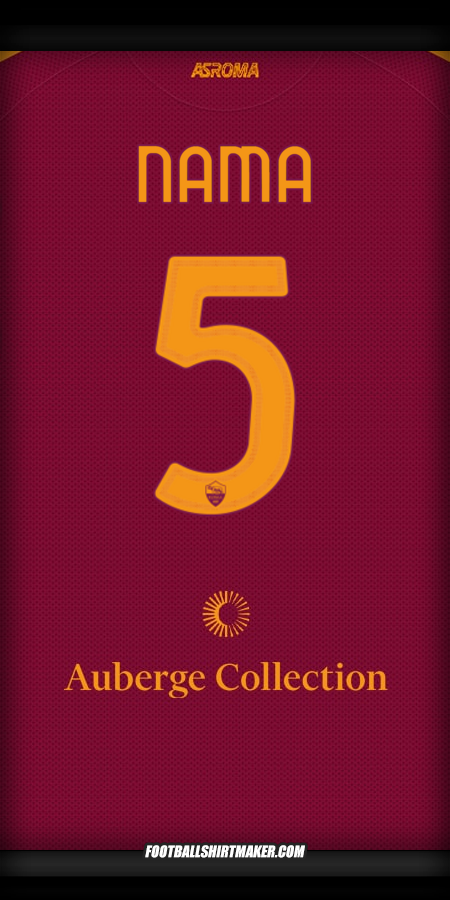Jersey AS Roma 2025/2026 -  nama - 5
