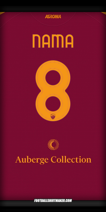 Jersey AS Roma 2025/2026 -  nama - 8