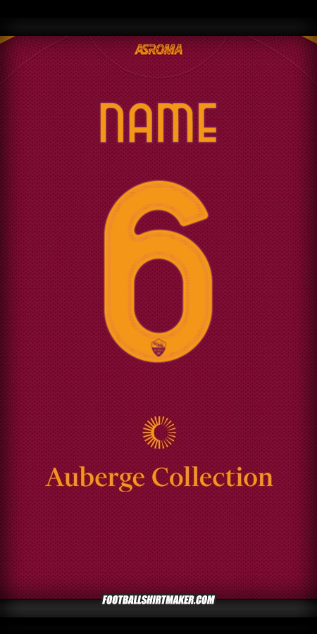 Jersey AS Roma 2025/2026 -  name - 6