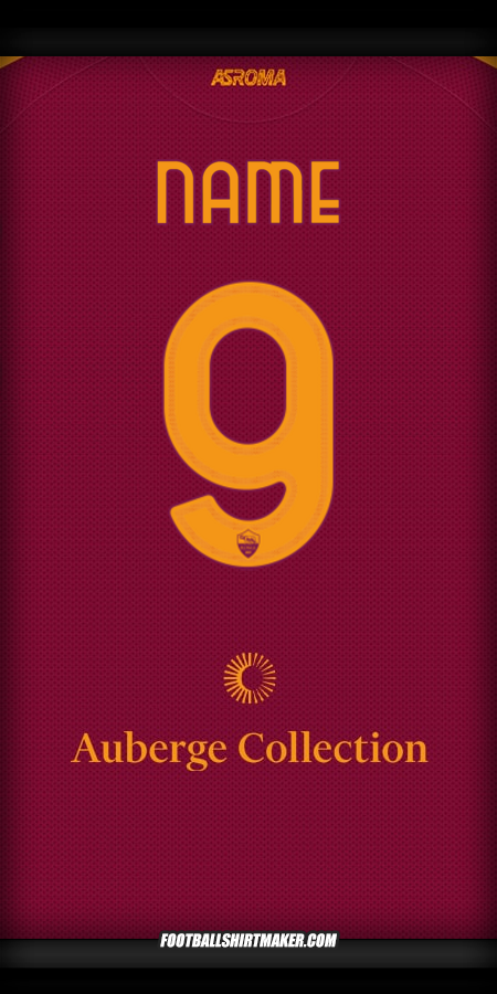 Shirt AS Roma 2025/2026 -  name - 9
