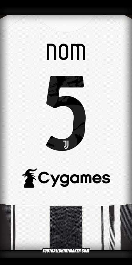 Maillot Juventus FC 2025/2026 -  nom - 5