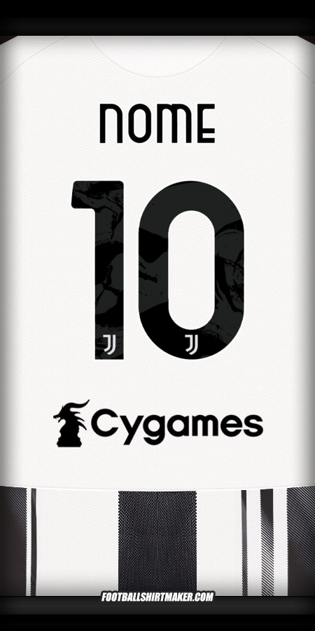 Maglia Juventus FC 2025/2026 -  nome - 10