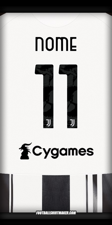Camisola Juventus FC 2025/2026 -  nome - 11