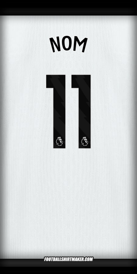 Maillot Chelsea 2025/2026 Extérieur -  nom - 11