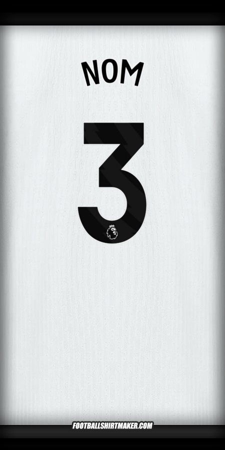 Maillot Chelsea 2025/2026 Extérieur -  nom - 3