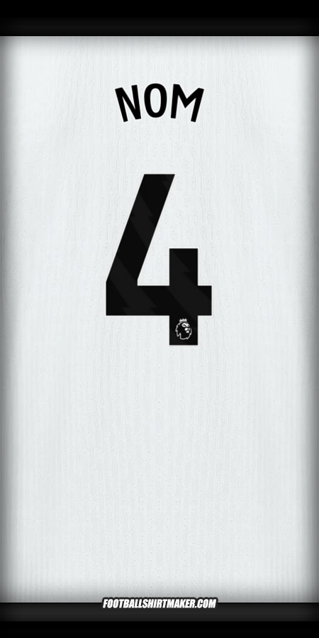 Maillot Chelsea 2025/2026 Extérieur -  nom - 4