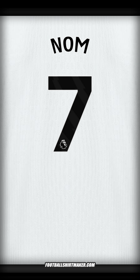 Maillot Chelsea 2025/2026 Extérieur -  nom - 7
