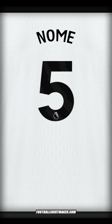 Maglia Chelsea 2025/2026 Seconda -  nome - 5