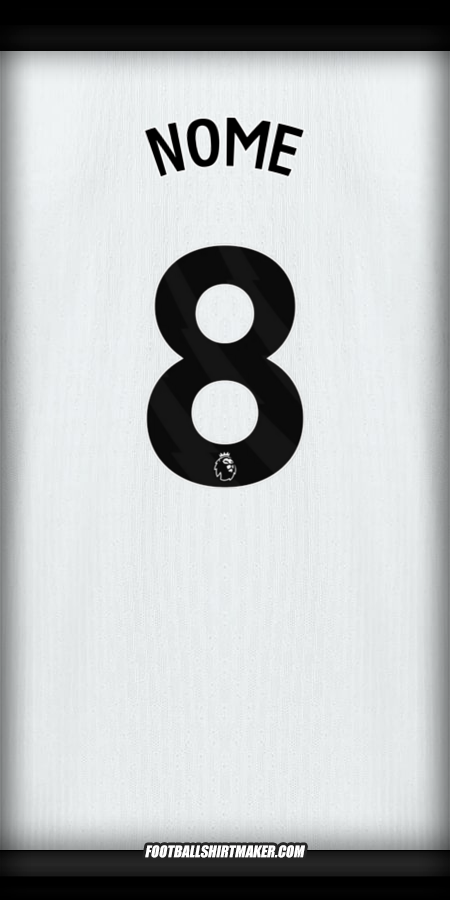 Maglia Chelsea 2025/2026 Seconda -  nome - 8