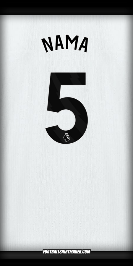 Jersey Chelsea 2025/2026 Alternatif -  nama - 5