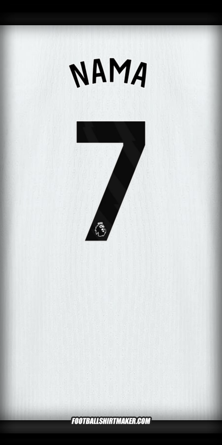 Jersey Chelsea 2025/2026 Alternatif -  nama - 7