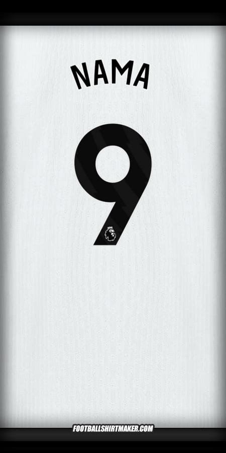 Jersey Chelsea 2025/2026 Alternatif -  nama - 9