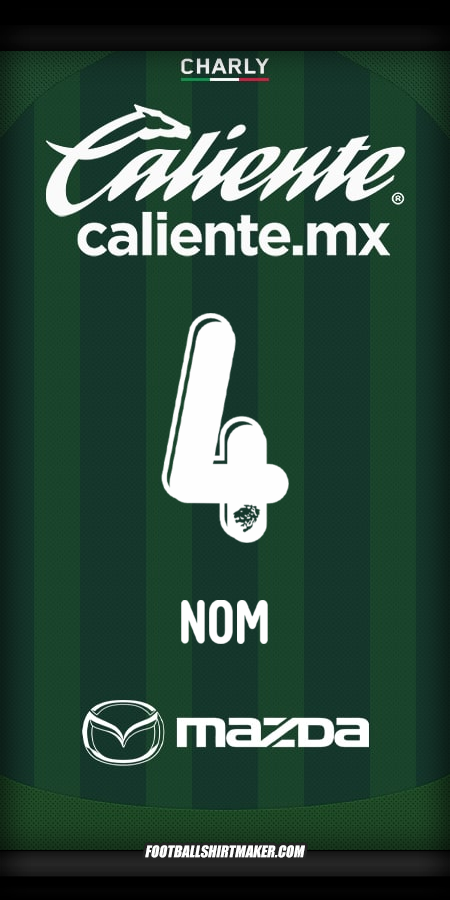 Maillot Club León 2025/2026 -  nom - 4
