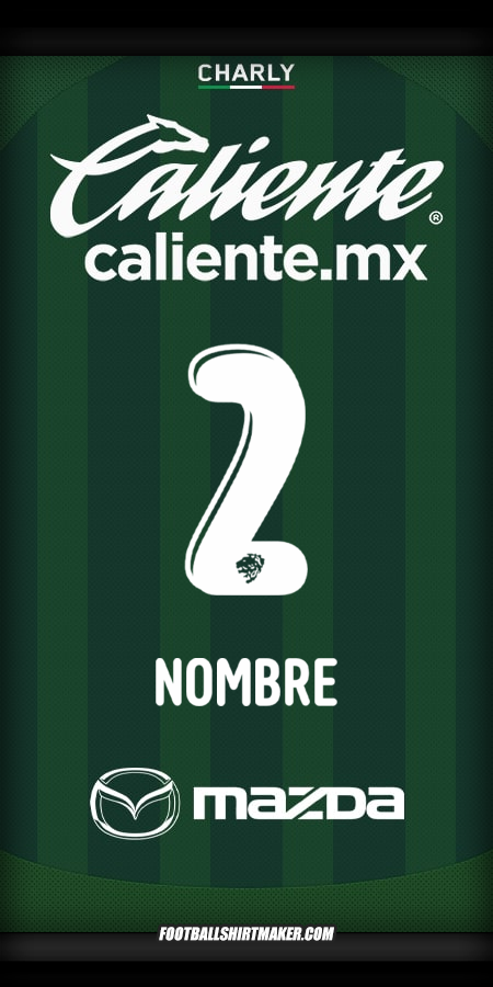 Jersey Club León 2025/2026 -  nombre - 2