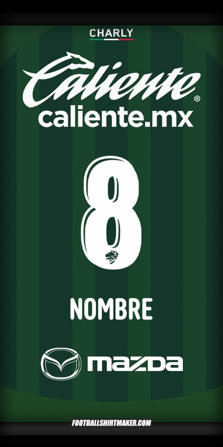 Jersey Club León 2025/2026 -  nombre - 8