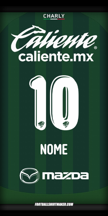 Maglia Club León 2025/2026 -  nome - 10