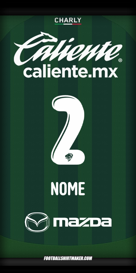 Maglia Club León 2025/2026 -  nome - 2